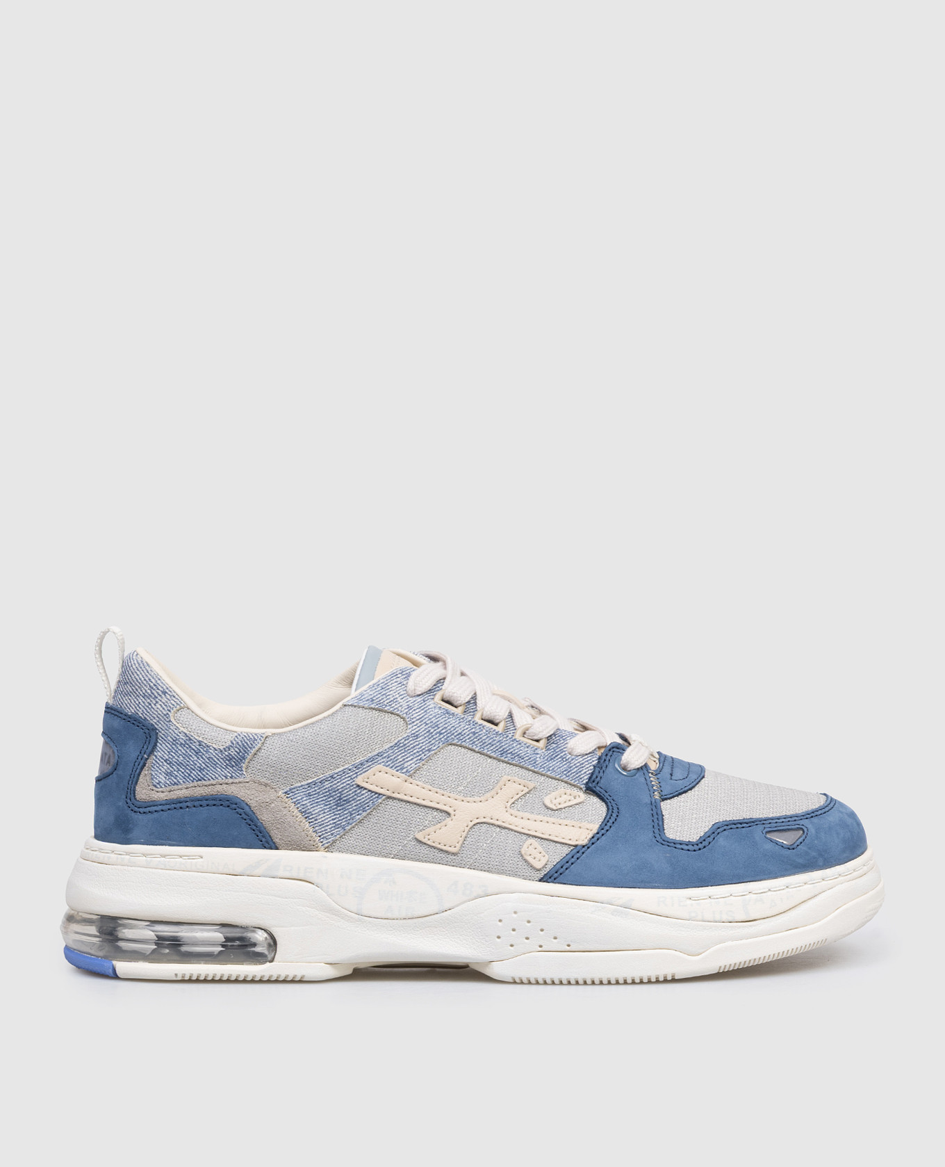 

DRAKE combination sneakers Premiata, Light blue
