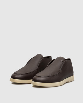 Stefano Ricci Brown leather deserts UC62G4211MR