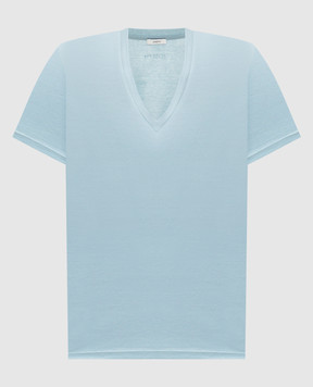 JOSEPH Turquoise Blanca T-shirt JF009740