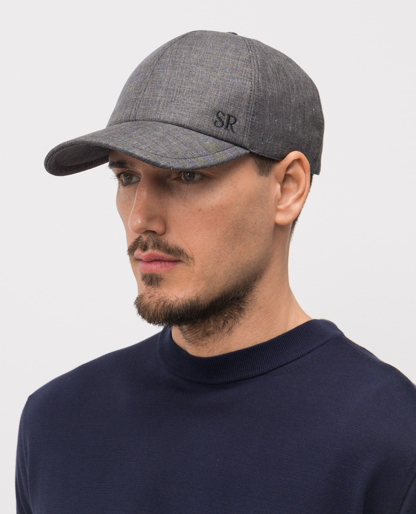 

Gray cap made of linen, wool and silk Stefano Ricci, Grey