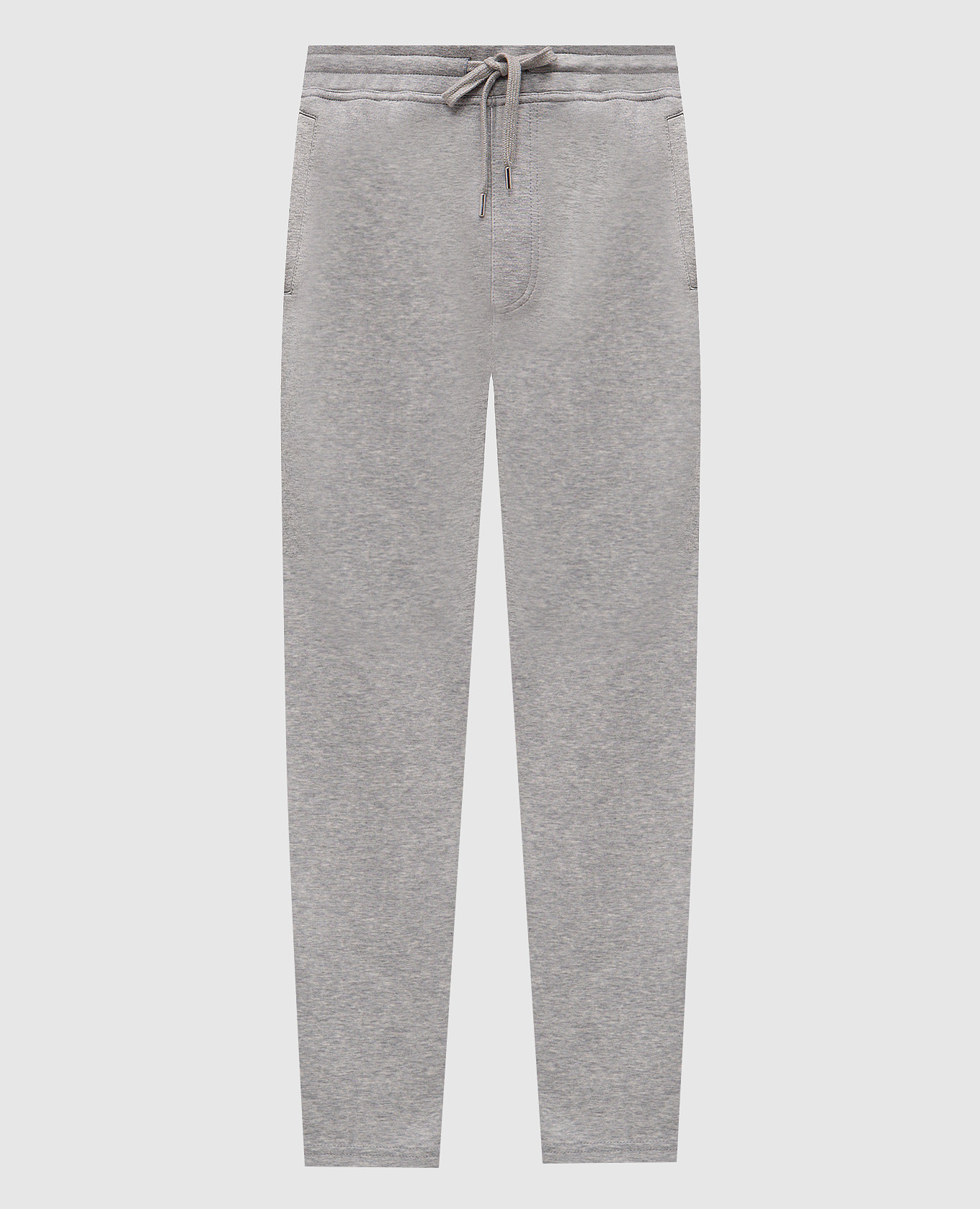 Grey melange sweatpants