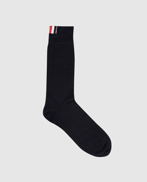 Thom Browne Blue striped socks MAS023B01690