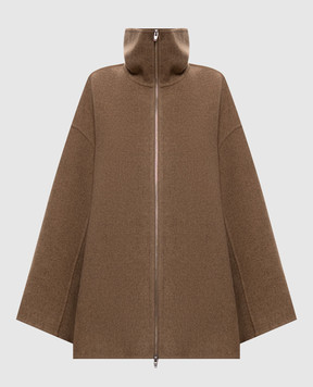 Juun.j Brown coat with wool JW6930W03A