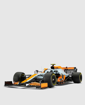 Amalgam Souvenir in the shape of a McLaren MCL35M car M6185M4N