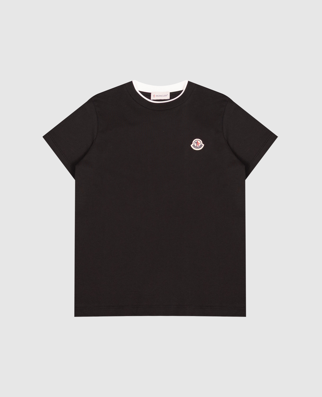 Children's black T-shirt