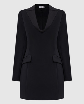 Simkhai Marina black jacket-style mini dress 5261334SS