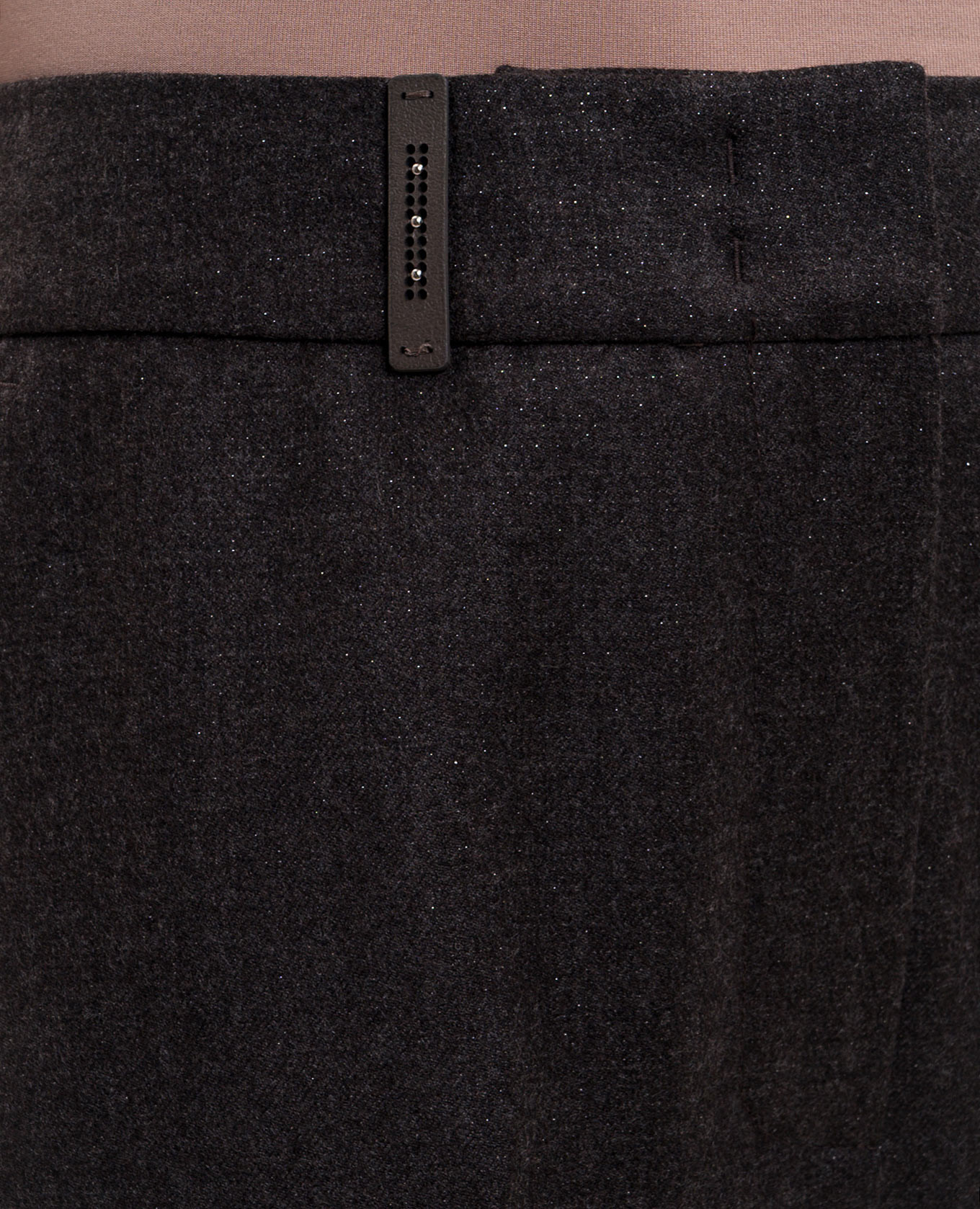 Brown wool pants with lurex Peserico 5