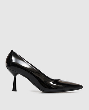 AGL Black patent leather Alla shoes ALLA PUMP