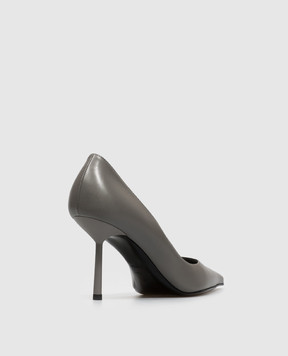 Le Silla BELLA gray leather shoes 4215C080BMPPNEM