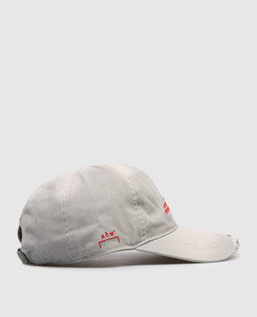 A Cold Wall Gray cap with vintage effect ACWUA240