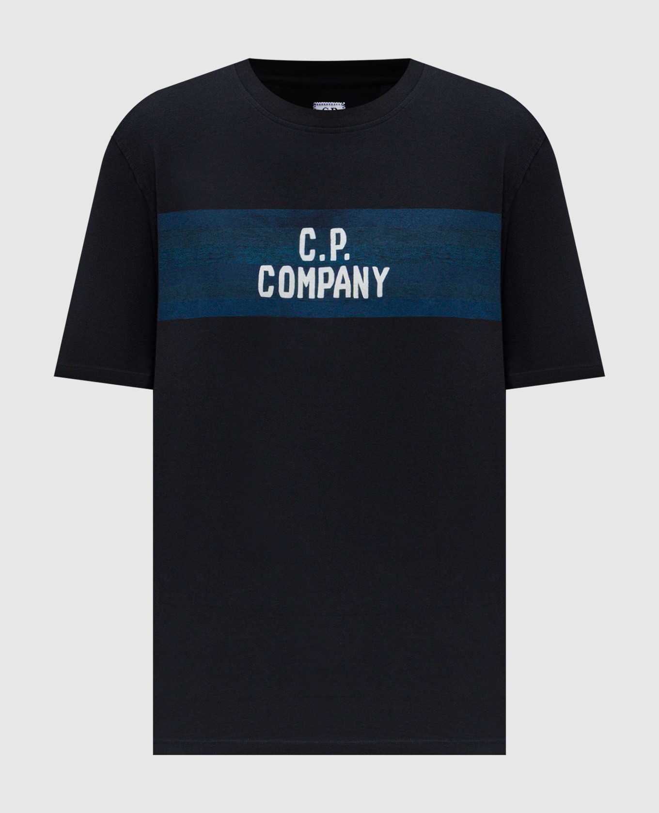 Blue T-shirt with logo