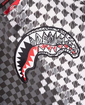 Sprayground Checkered Sketch Kids T-Shirt SPY1410