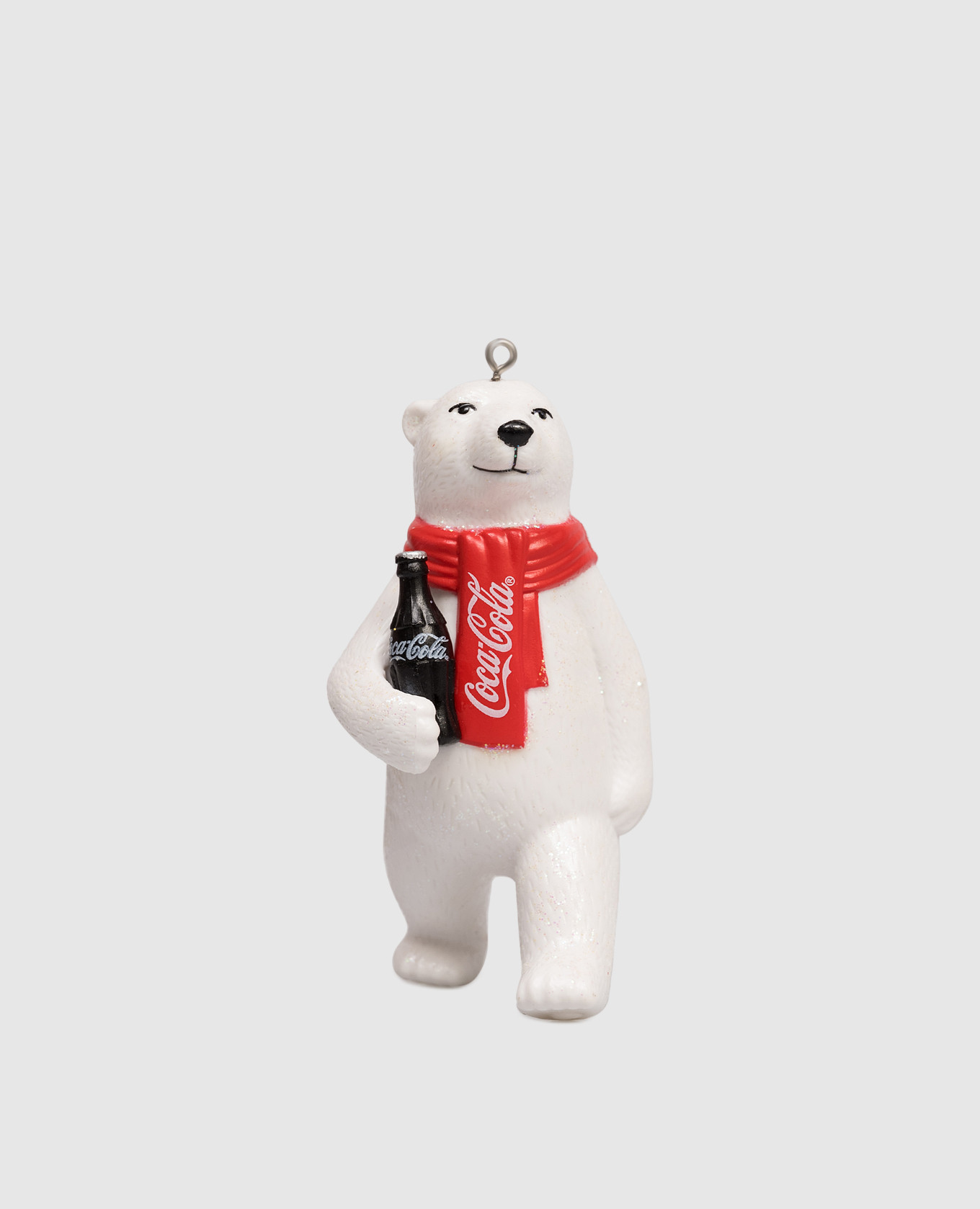 

COCA-COLA BEAR Christmas tree decoration, white Kurt Adler