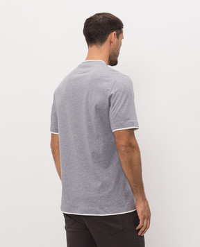 Brunello Cucinelli Gray T-shirt M0B137427