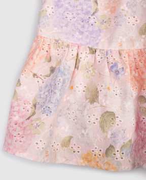 MC2 SAINT BARTH Children's pink printed dress MSS000101866L