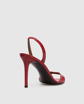 Giuseppe Zanotti Clandestino red patent leather sandals E500001