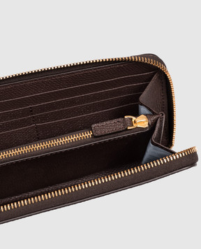 Valentino Brown leather wallet VLogo 9W2P0BB3SNP