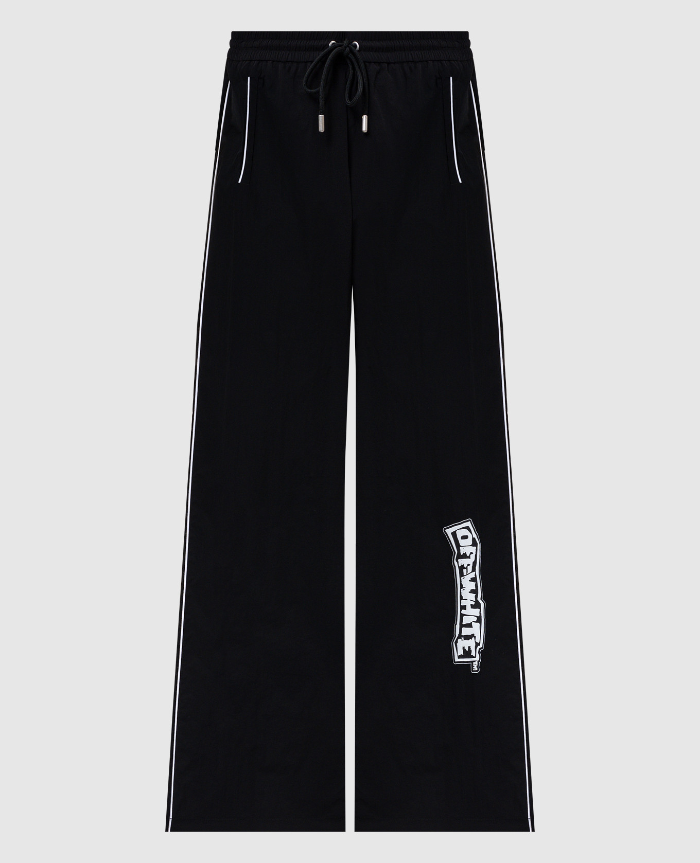 

Black sweatpants with logo print Off-White