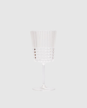Baci Milano Clear Acrylic Wine Glass BRGWIBAR08P