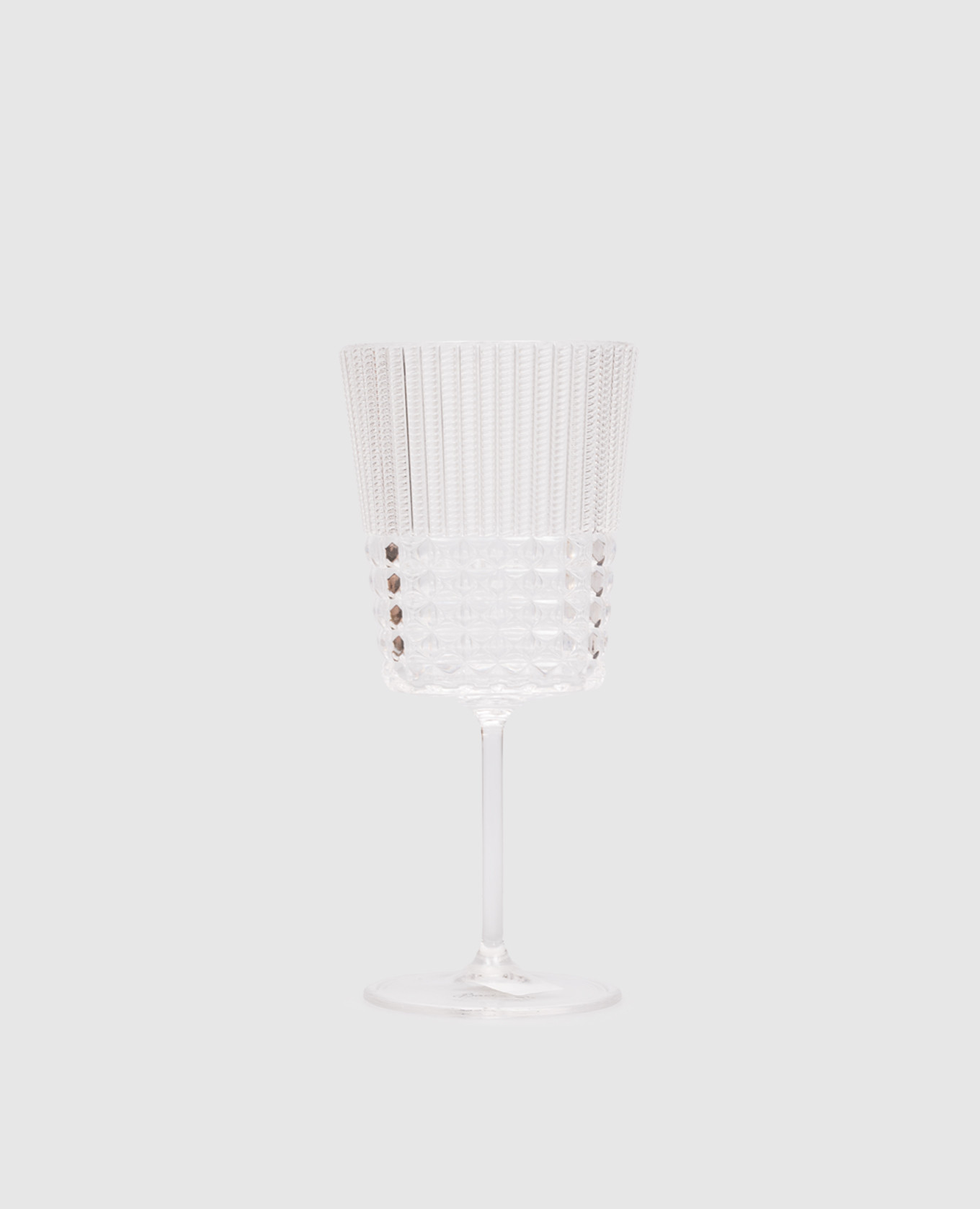 

Clear Acrylic Wine Glass Baci Milano, Transparent