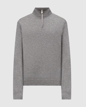 Brunello Cucinelli Gray cashmere sweater M2200124