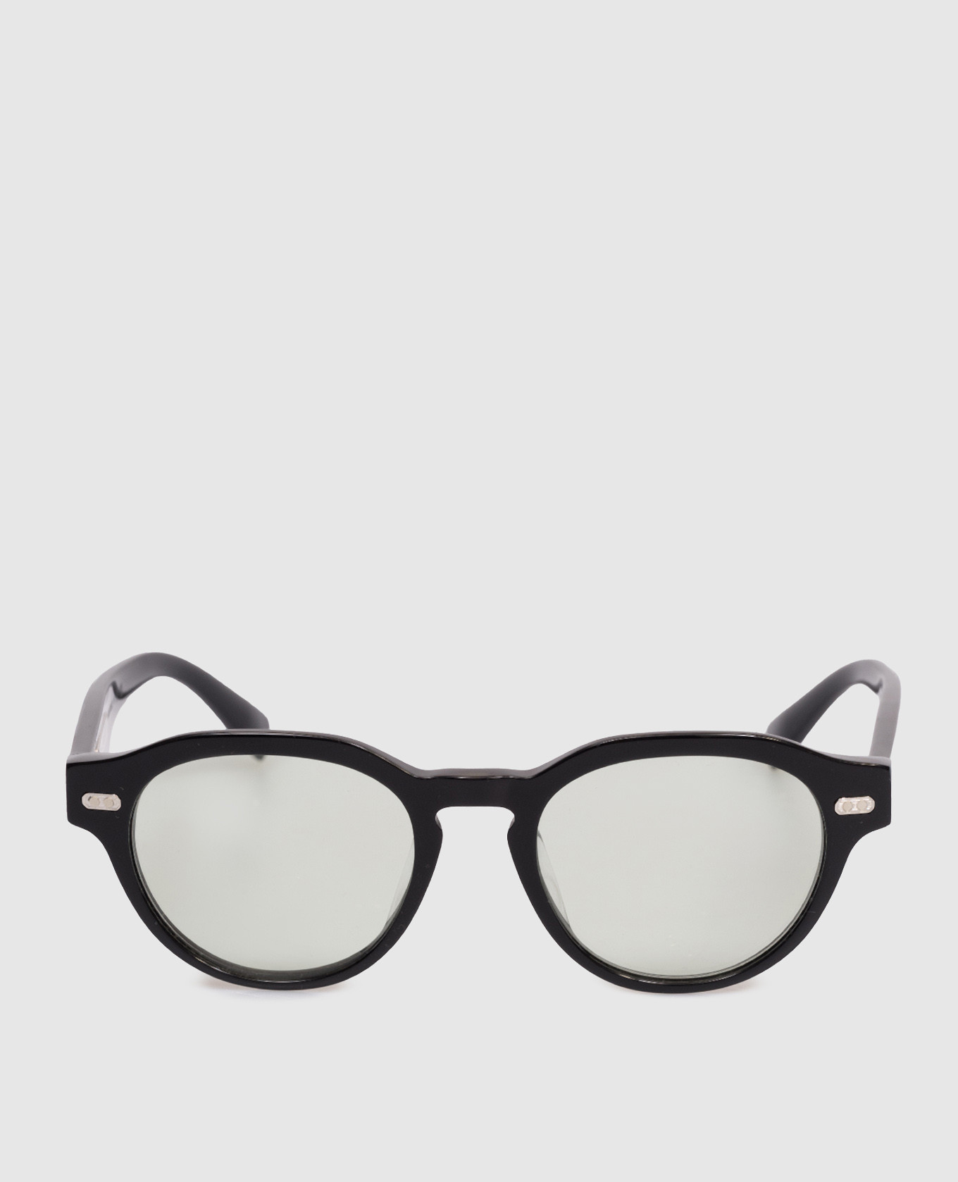 

Iconic Meridian Black Sunglasses with Logo Engraving Brunello Cucinelli