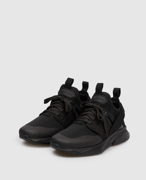 Tom Ford Black Jago combination sneakers J1100TOF001N