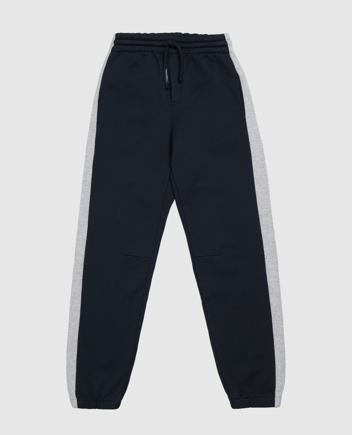 Kids' blue joggers with logo print Dolce&Gabbana
