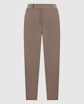 Peserico Brown pants A04629U01037
