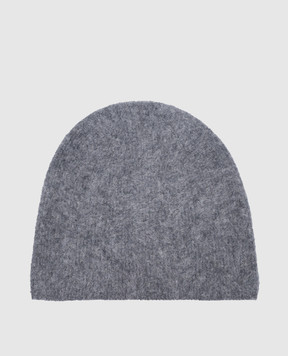 Loulou de Saison Gray YANA hat made of wool, cashmere and silk YANA