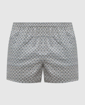 Zimmerli Beige printed boxer briefs 469027201978
