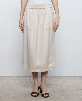 Peserico Beige skirt P0518601955