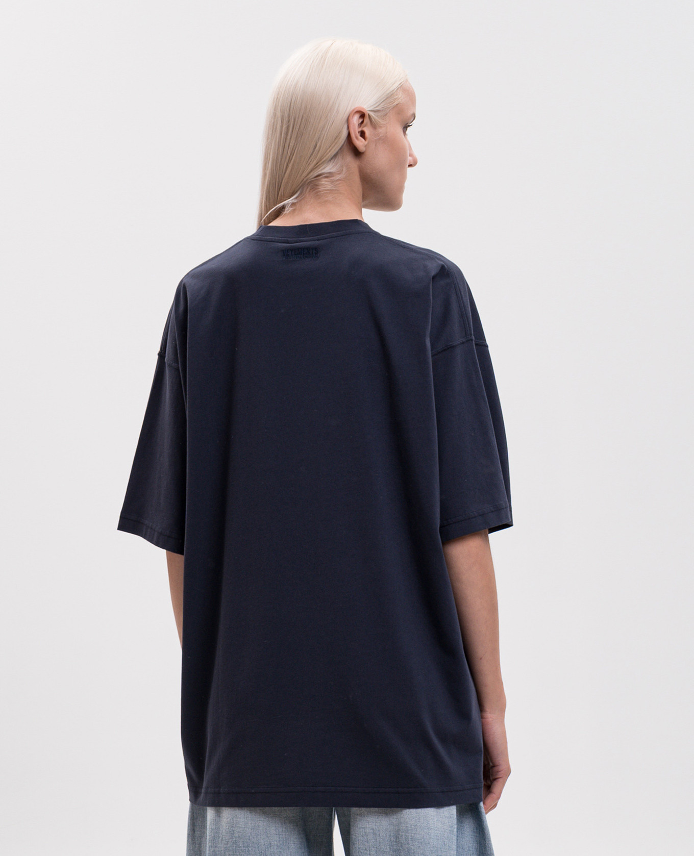 Blue T-shirt Vetements 4