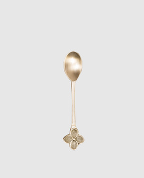 Bitossi Home Quadrifoglio Fantasia Gold Coffee Spoon Set LTS02031