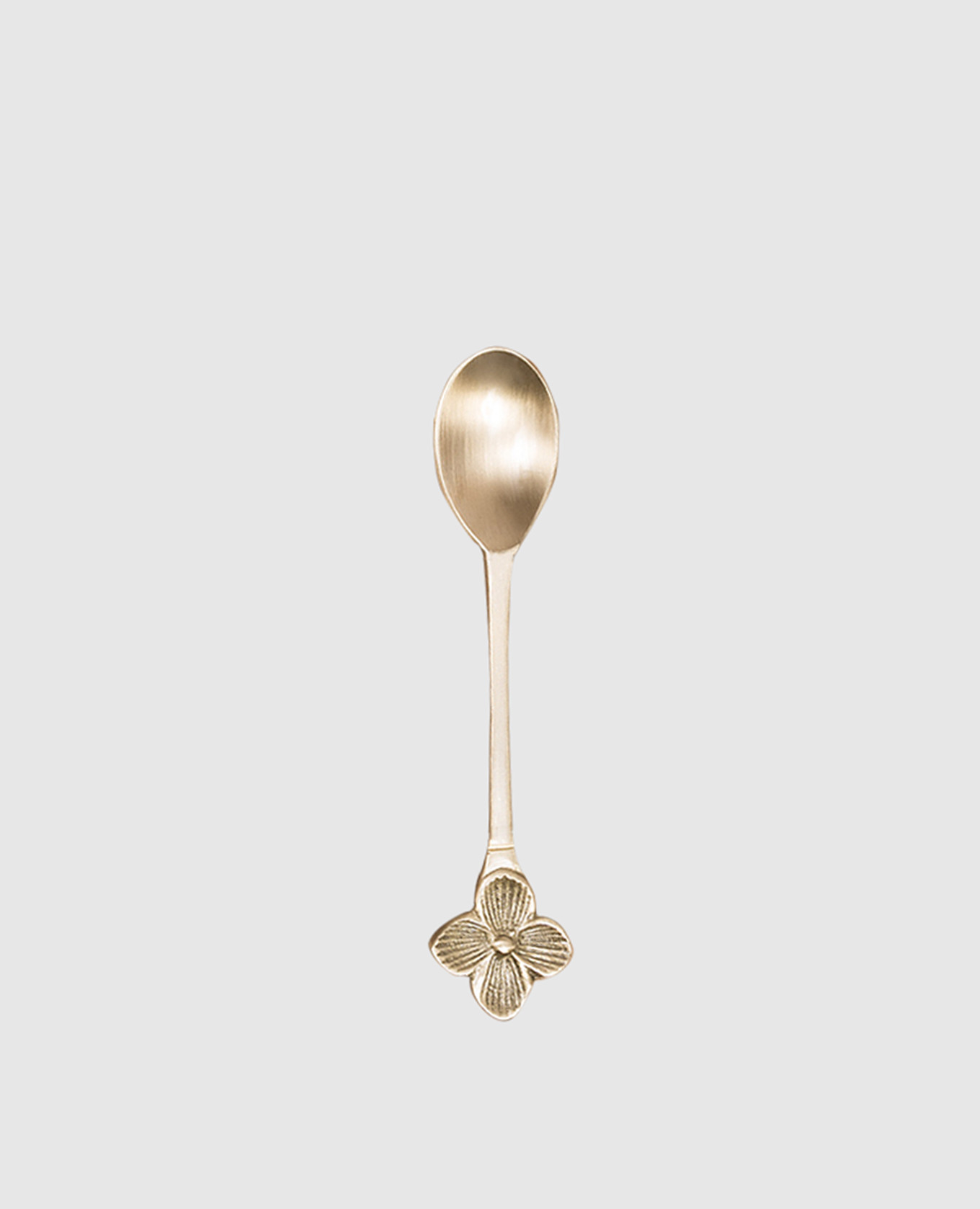 

Quadrifoglio Fantasia Gold Coffee Spoon Set Bitossi Home, Golden