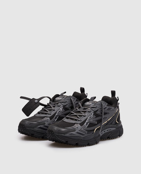 Off-White Be Right Back black combination sneakers OMIA295C99FAB001