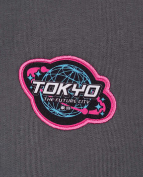 Sprayground Children's gray sweatshirt Shark in Japan SPY1551GGREY