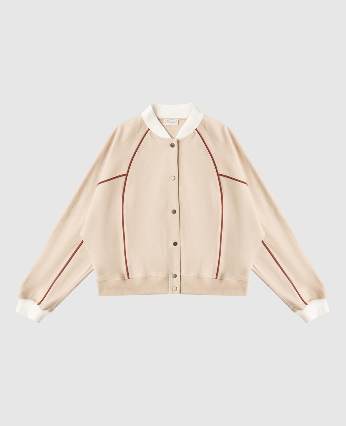 

Children's beige sports jacket Brunello Cucinelli
