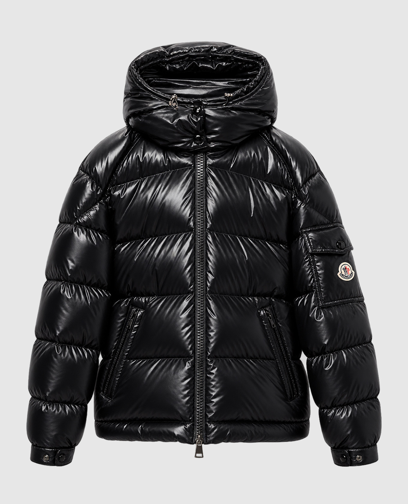 Maire black down jacket