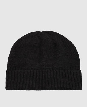 Allude Black cashmere hat 26511245
