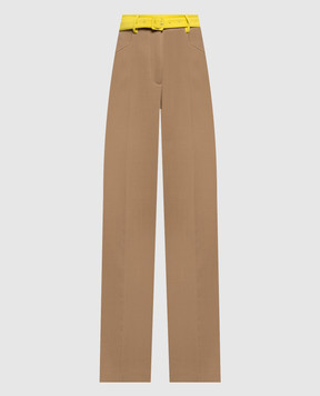 Gabriela Hearst Norman brown wool trousers 4262168CW111
