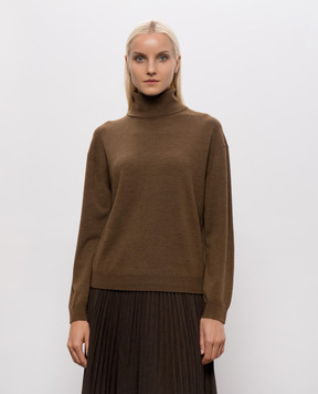 Simkhai Aaliyah brown wool turtleneck 5262188K