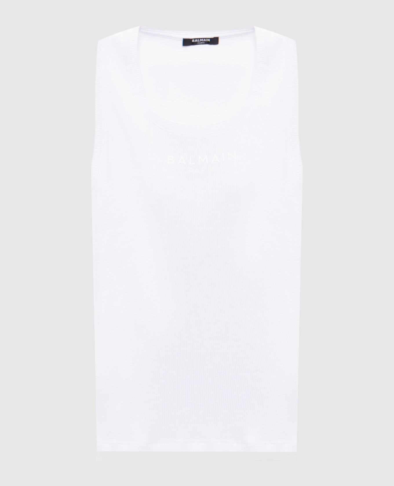 White ribbed T-shirt