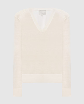 Loulou de Saison Ivory cashmere pullover JULIO JULIOLDS