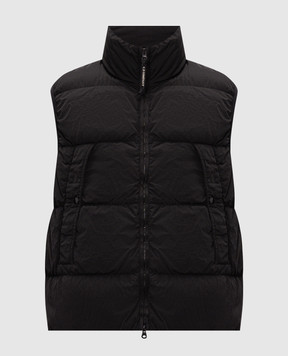 C.P. Company Black down vest MVE010A005904G