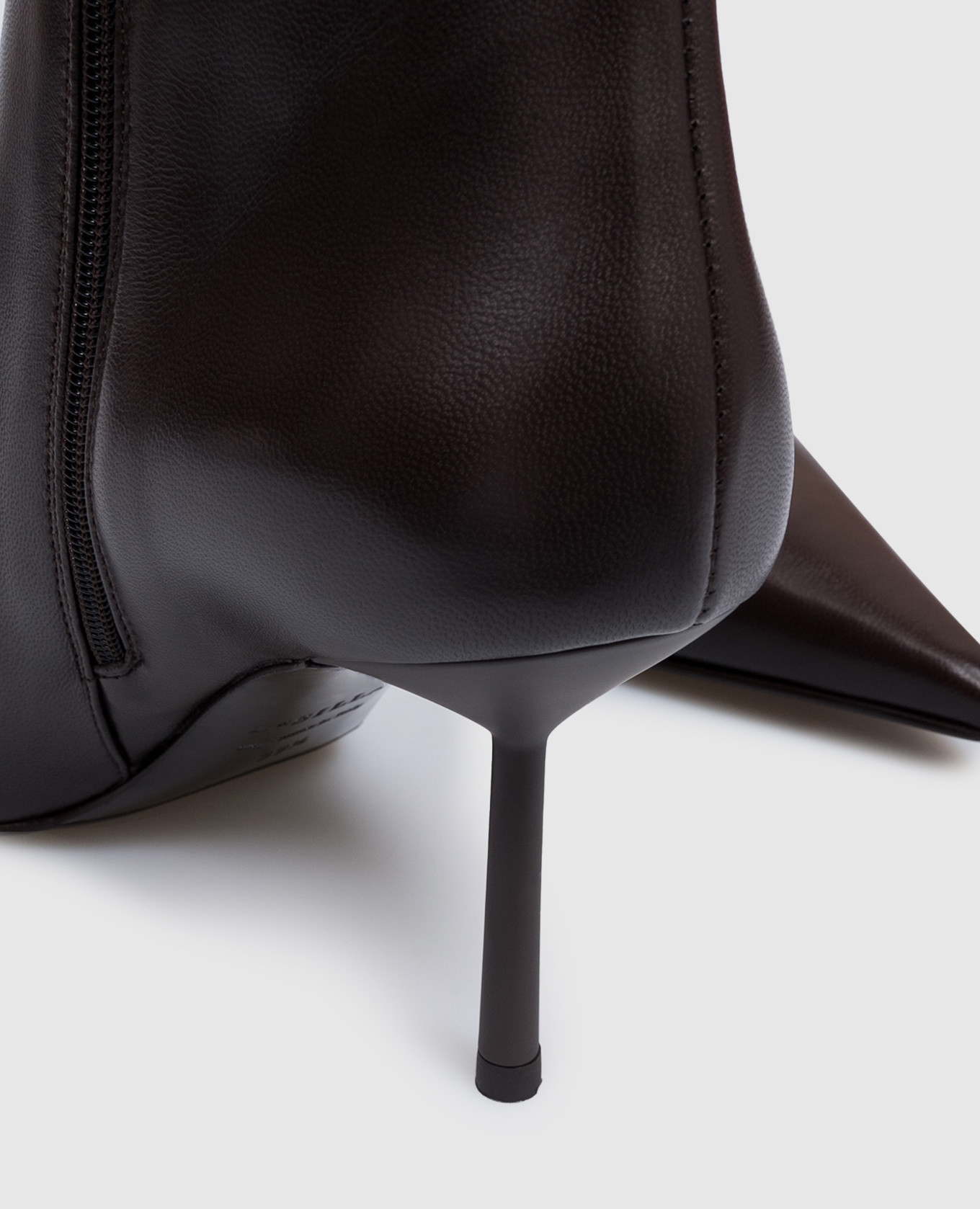 Brown leather ankle boots BELLA Le Silla 5