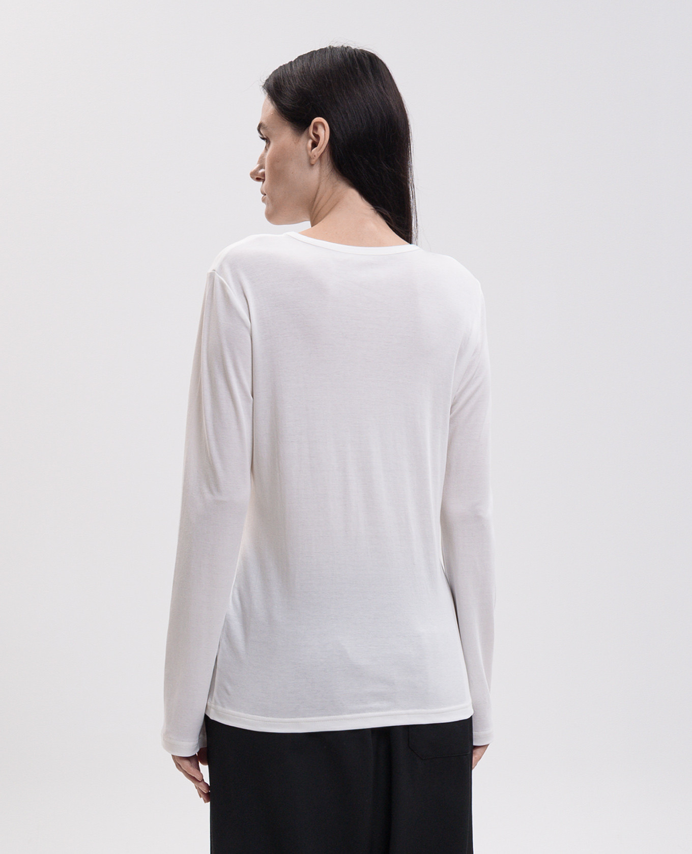 White longsleeve Y`S Yamamoto 4