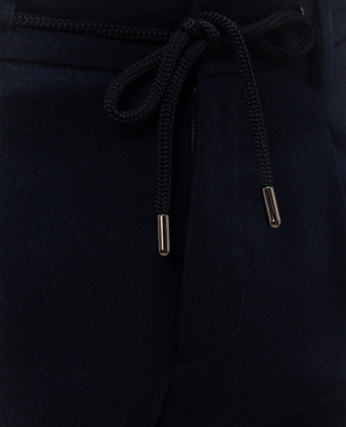 Blue wool pants Pini Parma 5