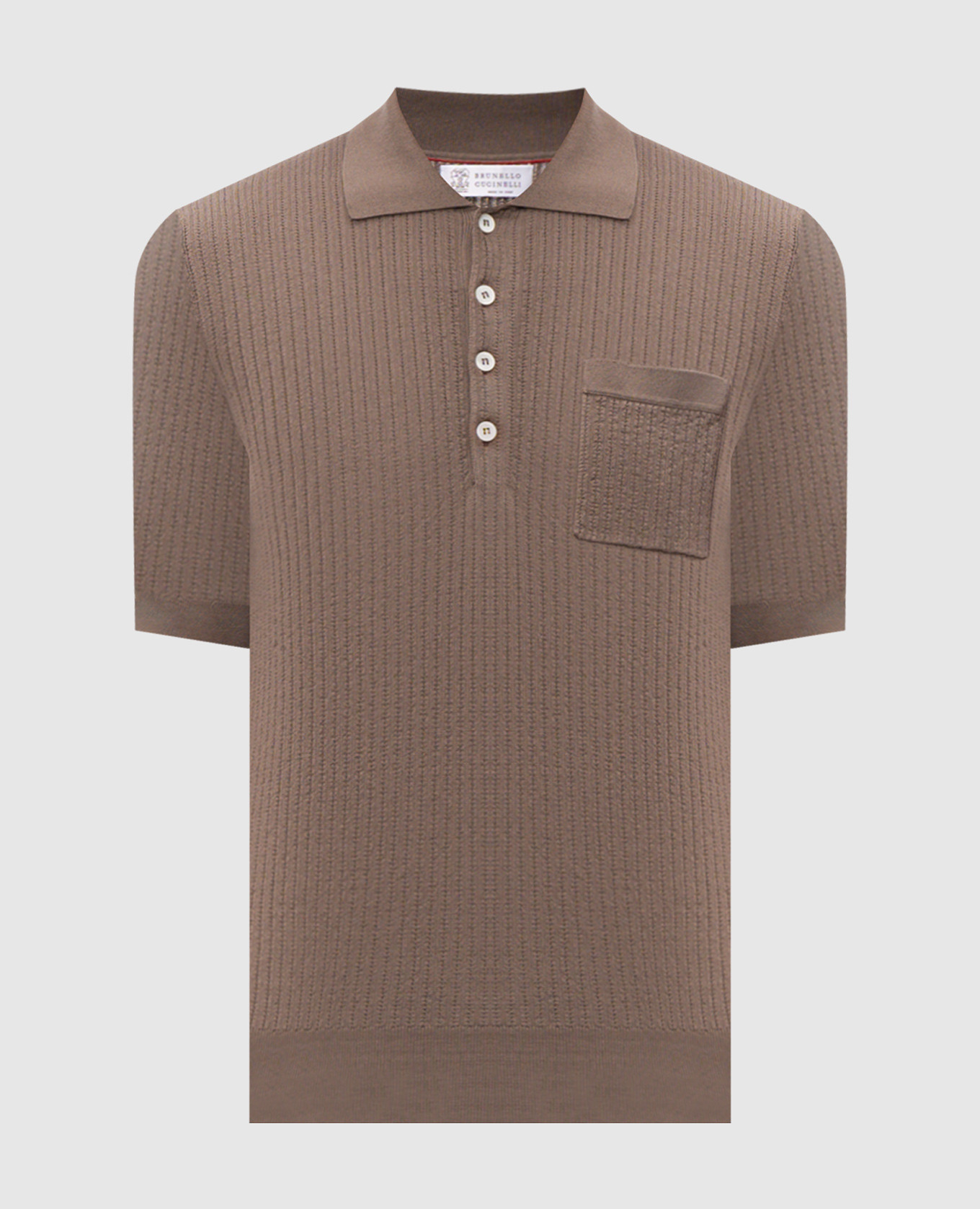 Brown polo