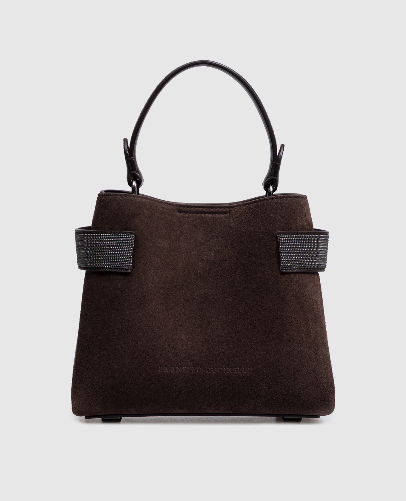 Brown suede bag Essence